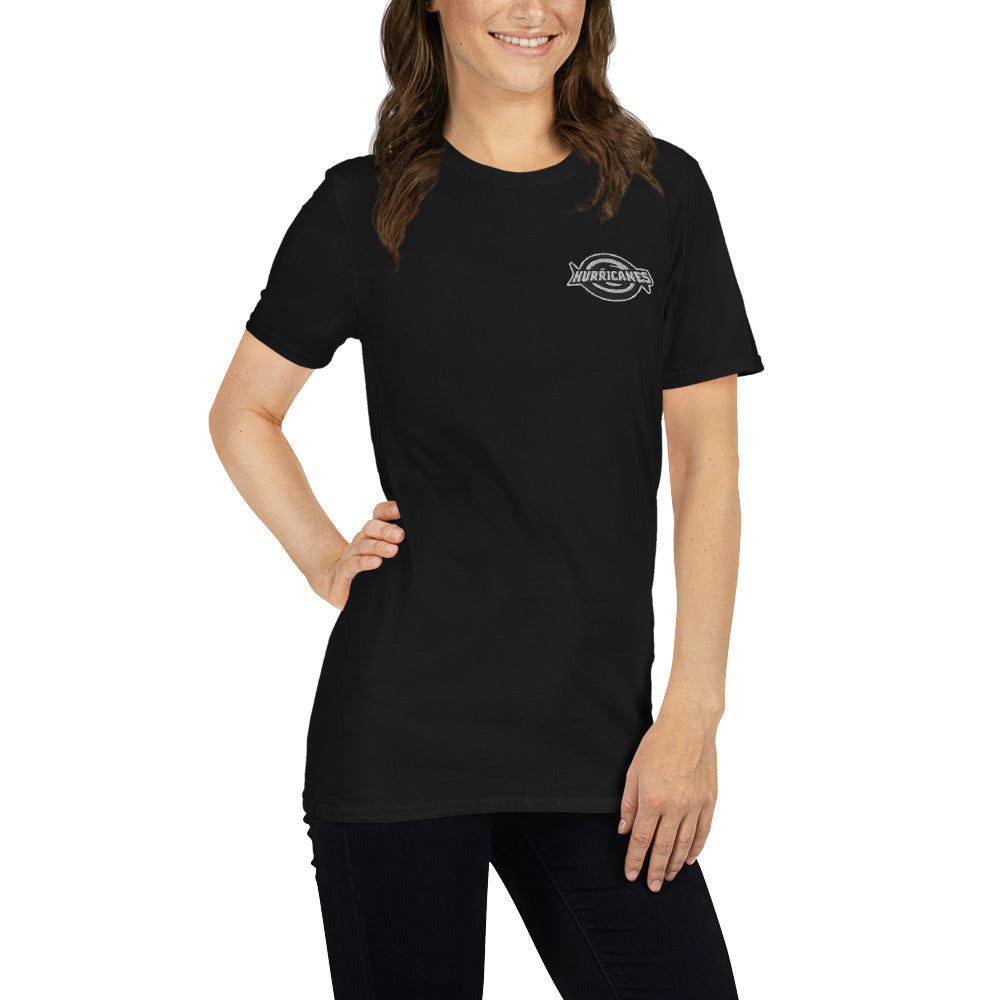 Women's T-Shirt | Black & Grey Left Logo